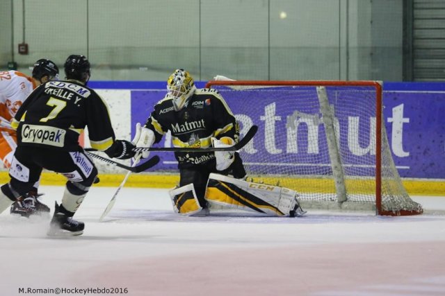 Photo hockey match Rouen - Epinal  le 07/10/2016