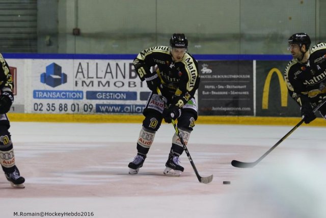 Photo hockey match Rouen - Epinal  le 07/10/2016