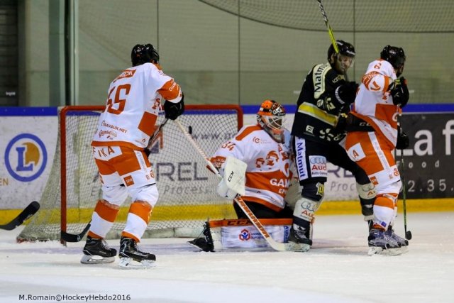 Photo hockey match Rouen - Epinal  le 07/10/2016