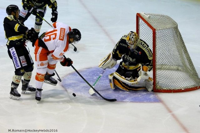 Photo hockey match Rouen - Epinal  le 07/10/2016