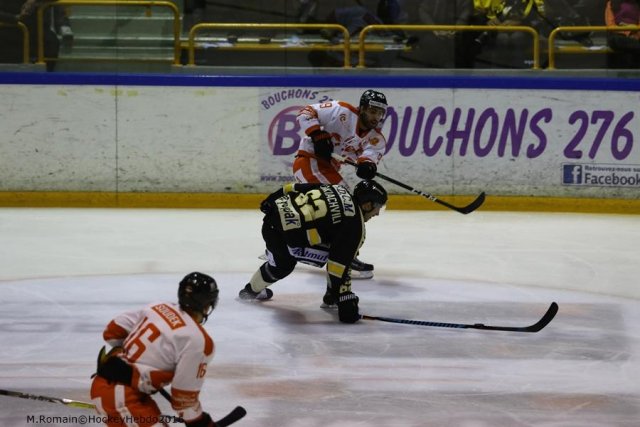 Photo hockey match Rouen - Epinal  le 07/10/2016