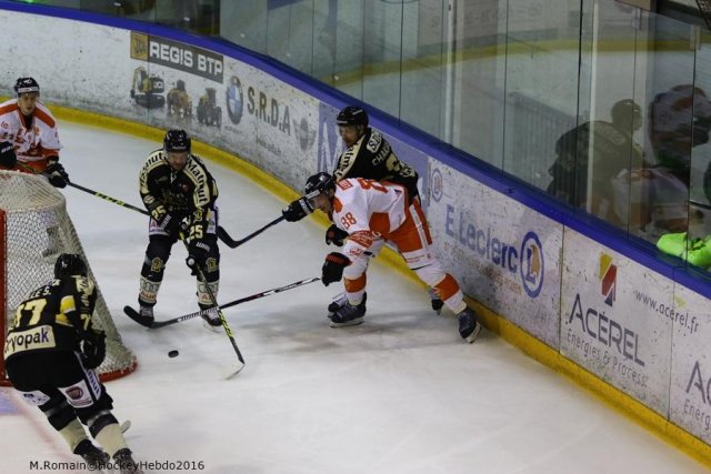 Photo hockey match Rouen - Epinal  le 07/10/2016