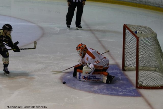 Photo hockey match Rouen - Epinal  le 07/10/2016