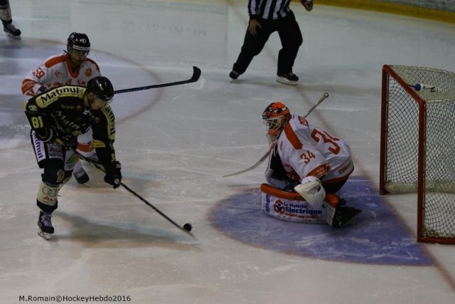 Photo hockey match Rouen - Epinal  le 07/10/2016