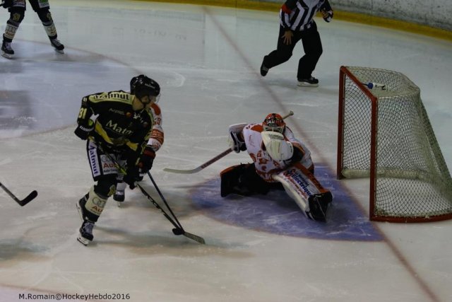 Photo hockey match Rouen - Epinal  le 07/10/2016