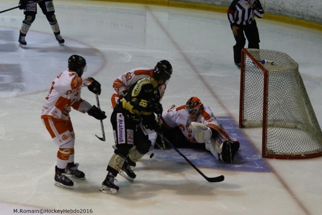 Photo hockey match Rouen - Epinal  le 07/10/2016