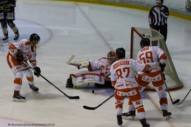 Photo hockey match Rouen - Epinal  le 07/10/2016