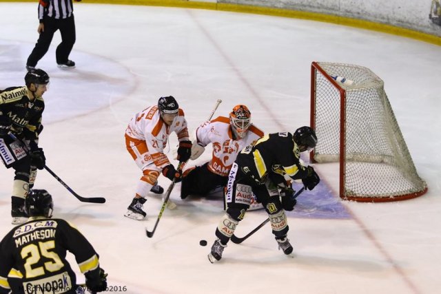 Photo hockey match Rouen - Epinal  le 07/10/2016