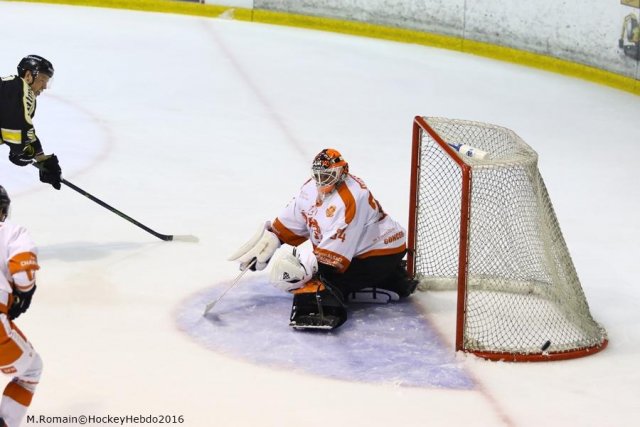 Photo hockey match Rouen - Epinal  le 07/10/2016