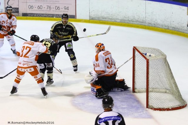 Photo hockey match Rouen - Epinal  le 07/10/2016