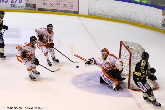 Photo hockey match Rouen - Epinal  le 07/10/2016