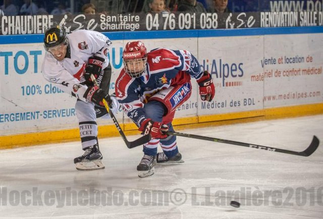 Photo hockey match Grenoble  - Amiens  le 09/10/2016