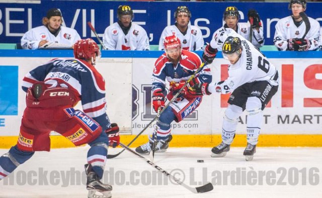 Photo hockey match Grenoble  - Amiens  le 09/10/2016