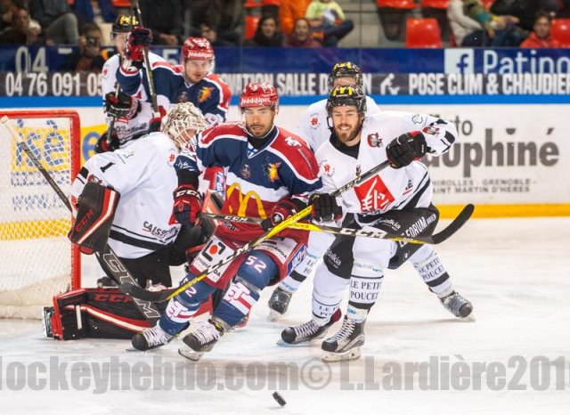 Photo hockey match Grenoble  - Amiens  le 09/10/2016
