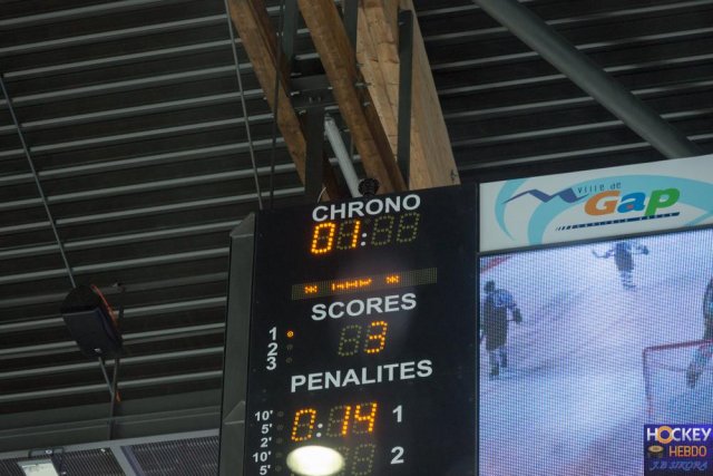 Photo hockey match Gap  - Amiens  le 07/10/2016