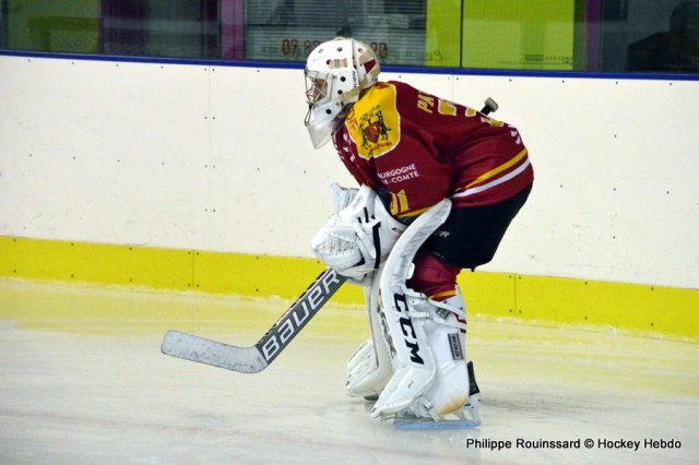 Photo hockey match Dijon  - Chamonix / Morzine le 09/10/2016