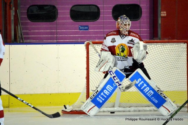 Photo hockey match Dijon  - Chamonix / Morzine le 09/10/2016