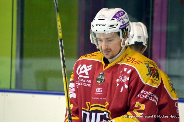 Photo hockey match Dijon  - Chamonix / Morzine le 09/10/2016