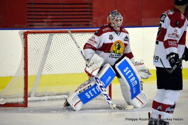 Photo hockey match Dijon  - Chamonix / Morzine le 09/10/2016