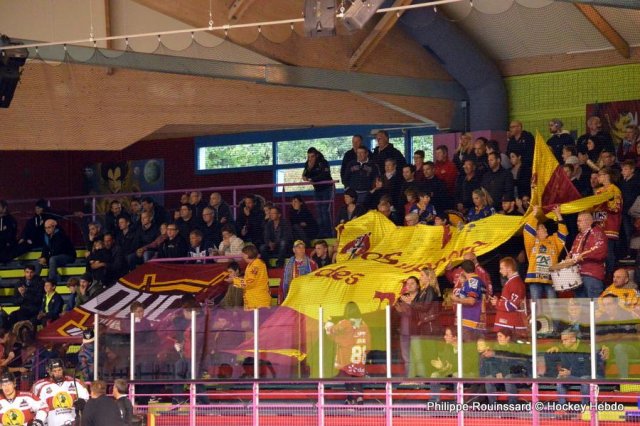 Photo hockey match Dijon  - Chamonix / Morzine le 09/10/2016