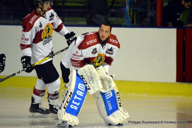 Photo hockey match Dijon  - Chamonix / Morzine le 09/10/2016