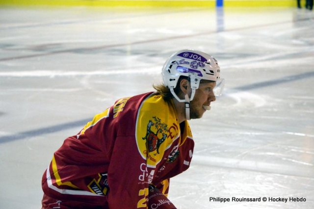 Photo hockey match Dijon  - Chamonix / Morzine le 09/10/2016
