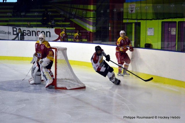 Photo hockey match Dijon  - Chamonix / Morzine le 09/10/2016