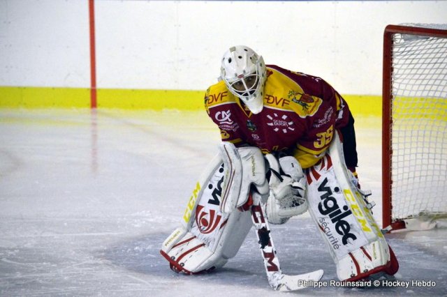 Photo hockey match Dijon  - Chamonix / Morzine le 09/10/2016