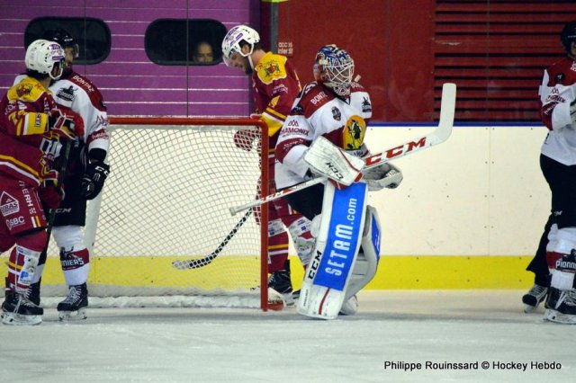 Photo hockey match Dijon  - Chamonix / Morzine le 09/10/2016