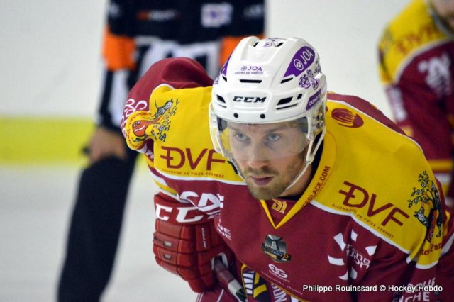 Photo hockey match Dijon  - Chamonix / Morzine le 09/10/2016