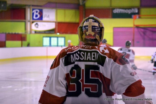 Photo hockey match Dijon  - Chamonix / Morzine le 09/10/2016