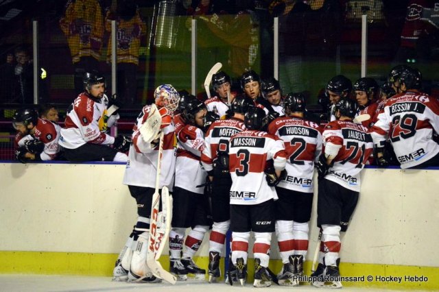 Photo hockey match Dijon  - Chamonix / Morzine le 09/10/2016