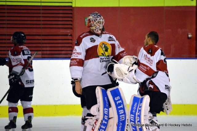 Photo hockey match Dijon  - Chamonix / Morzine le 09/10/2016