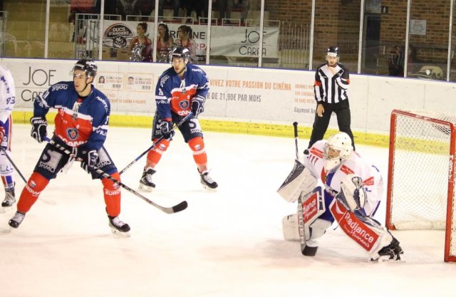 Photo hockey match Angers  - Lyon le 09/10/2016