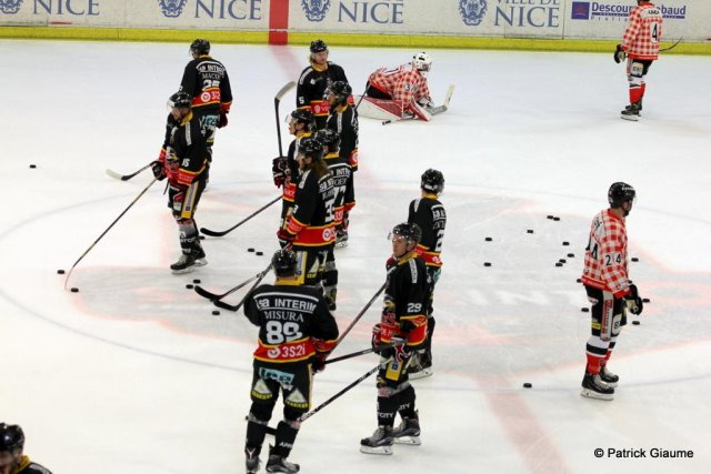 Photo hockey match Nice - Bordeaux le 07/10/2016