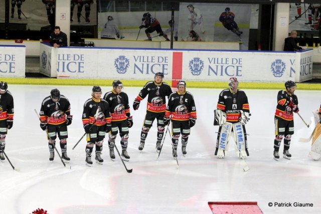 Photo hockey match Nice - Bordeaux le 07/10/2016