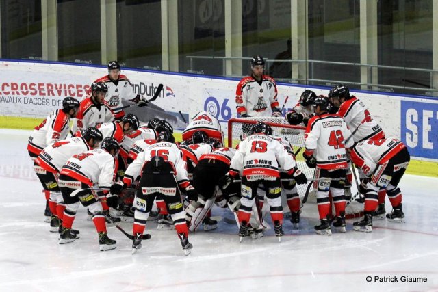 Photo hockey match Nice - Bordeaux le 07/10/2016