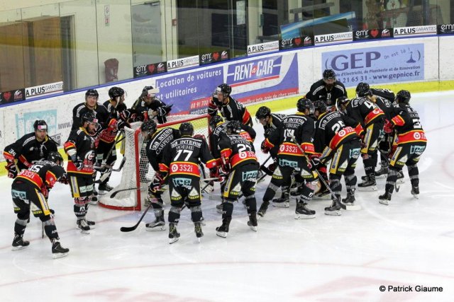 Photo hockey match Nice - Bordeaux le 07/10/2016