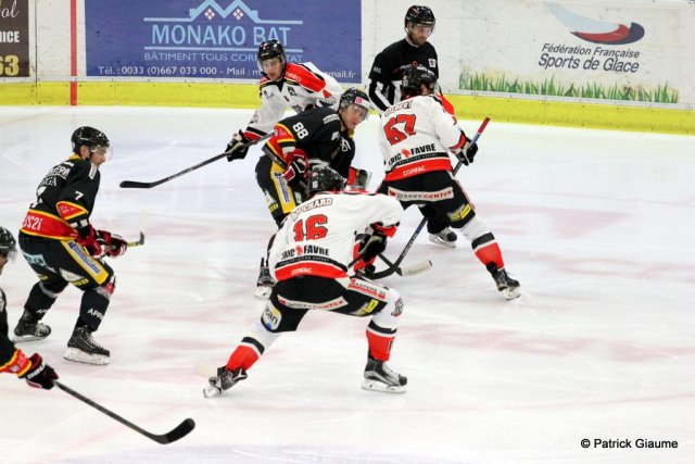 Photo hockey match Nice - Bordeaux le 07/10/2016