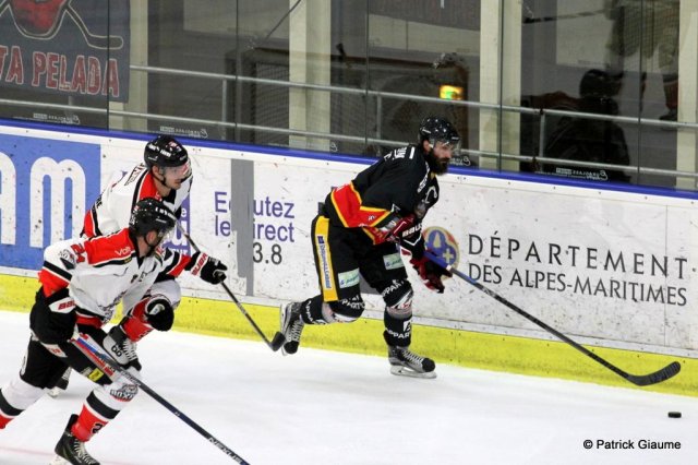 Photo hockey match Nice - Bordeaux le 07/10/2016