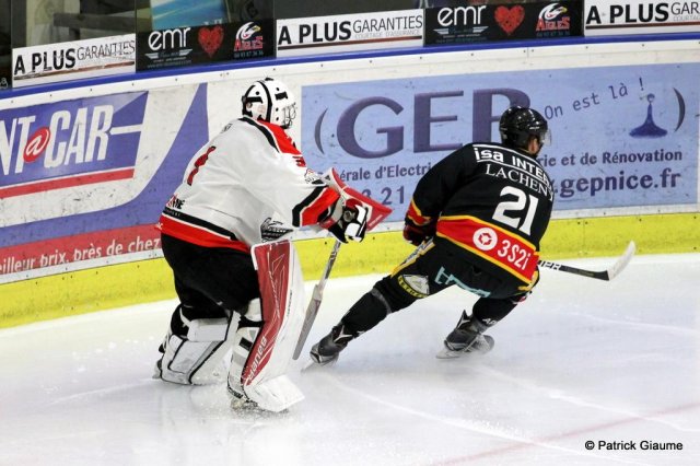 Photo hockey match Nice - Bordeaux le 07/10/2016