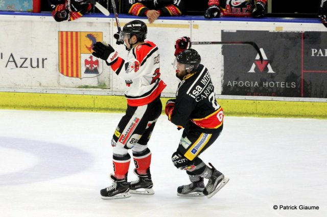 Photo hockey match Nice - Bordeaux le 07/10/2016