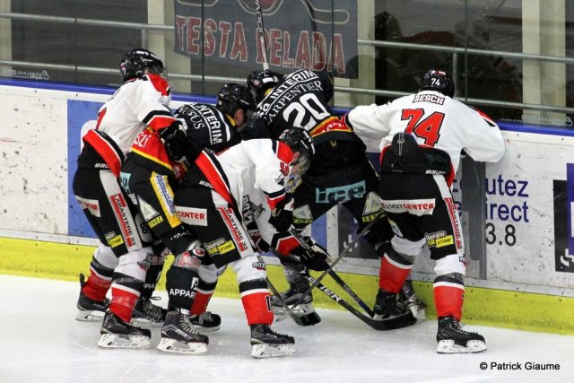Photo hockey match Nice - Bordeaux le 07/10/2016