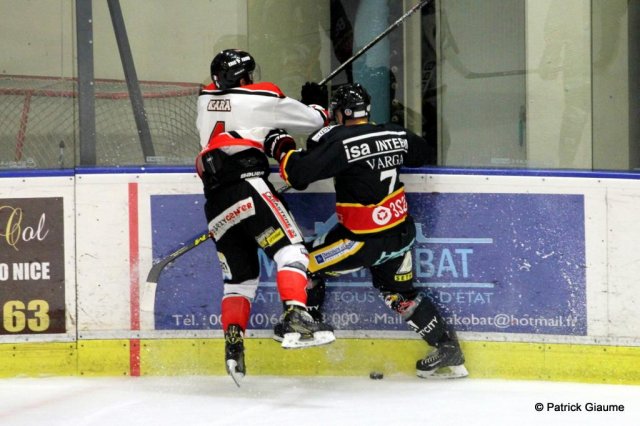 Photo hockey match Nice - Bordeaux le 07/10/2016