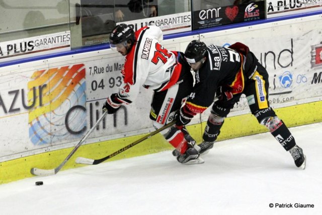 Photo hockey match Nice - Bordeaux le 07/10/2016