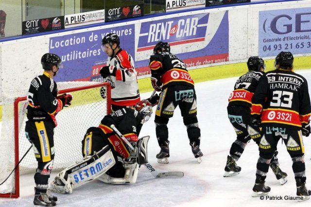 Photo hockey match Nice - Bordeaux le 07/10/2016