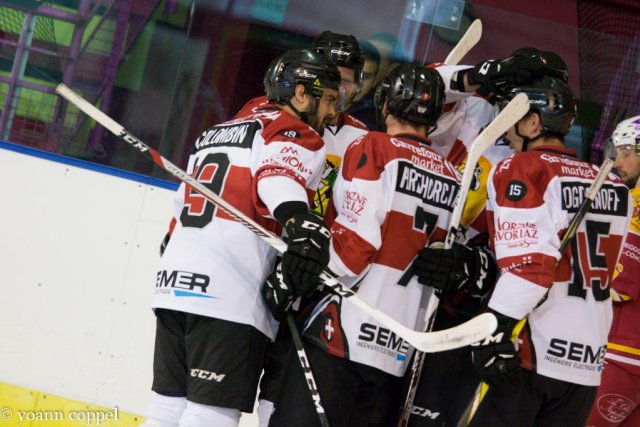 Photo hockey match Dijon  - Chamonix / Morzine le 09/10/2016