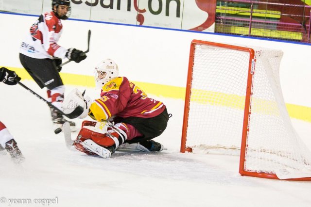 Photo hockey match Dijon  - Chamonix / Morzine le 09/10/2016