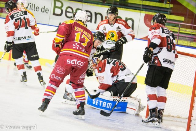 Photo hockey match Dijon  - Chamonix / Morzine le 09/10/2016