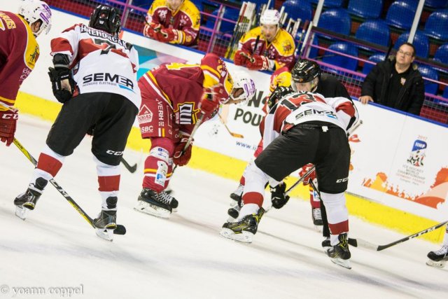 Photo hockey match Dijon  - Chamonix / Morzine le 09/10/2016